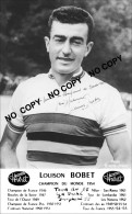 PHOTO CYCLISME REENFORCE GRAND QUALITÉ ( NO CARTE ), LOUISON BOBET 1955 - Wielrennen