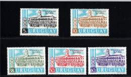 Uruguay #658-9 +C208-10 Revolutionists And Cabildo Buenos Aires May Revolution 1810 MNH - Uruguay