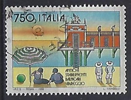 Italy 1992  Historische Badestege  (o) Mi.2234 - 1991-00: Gebraucht