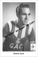 PHOTO CYCLISME REENFORCE GRAND QUALITÉ ( NO CARTE ), VICENTE ITURAT TEAM GAC 1955 - Wielrennen