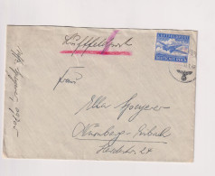 GERMANY WW II 1942 Military Airmail Cover - Briefe U. Dokumente
