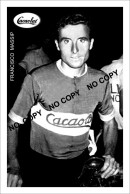 PHOTO CYCLISME REENFORCE GRAND QUALITÉ ( NO CARTE ), MARIANO CORRALES TEAM CACAOLAT 1955 - Ciclismo