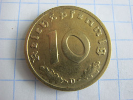 Germany 10 Reichspfennig 1938 D - 10 Reichspfennig