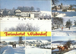 72199449 Baustert Ferienhotel Wiedenhof Ortsansicht Skilaufen Wandern Pferdekuts - Autres & Non Classés