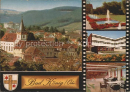 72199445 Bad Koenig Odenwald Teilansicht Kuranlagen Fontaene Kurhaus Saal Bad Ko - Bad Koenig