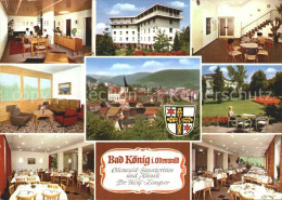 72199442 Bad Koenig Odenwald Ortsansicht Odenwald Sanatorium Aufenthaltsraum Spe - Bad König