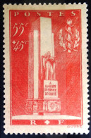 FRANCE                           N° 395                     NEUF*                Cote : 13 € - Unused Stamps