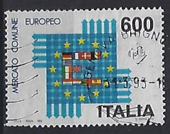 Italy 1992  Europaischer Binnenmarkt  (o) Mi.2251 - 1991-00: Usados