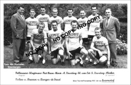 PHOTO CYCLISME REENFORCE GRAND QUALITÉ ( NO CARTE ), GROUPE TEAM LOCOMOTIEF 1955 - Wielrennen