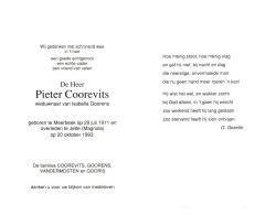 Pieter Coorevits (1911-1993) - Devotion Images