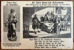 Strasbourg - Ehrhart Wanz De Heiligenstein Disant Merci Pour Le Vin Klewner Devant Le Conseil De Strassburg En L'an 1754 - Strasbourg