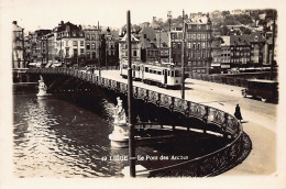 Belgique - LIÈGE - Tramway Sur Le Pont Des Arches - CARTE PHOTO - Liège