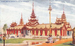 BURMA - Burmese Pavilion At The British Empire Exhibition In Wembley - Publ. The Photochrom Co. Ltd. - Myanmar (Burma)