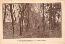 England - Worcs - A WORCESTERSHIRE LANE Near Stourbridge - Sonstige & Ohne Zuordnung