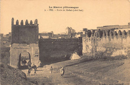 JUDAICA - Maroc - FEZ - Porte Du Mellah, Quartier Juif (côté Sud) - Ed. P. Grébert 9 - Judaísmo