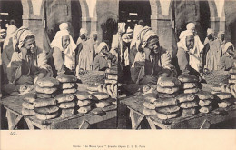 Algérie - Marchand De Pains - CARTE STEREO - Ed. E. Le Deley 42 - Scene & Tipi