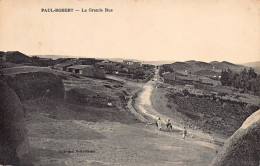 Algérie - PAUL ROBERT Taougrite - La Grande Rue - Ed. Heldt-Michel  - Other & Unclassified