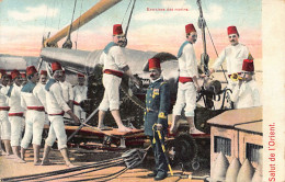 Turkey - Sailor Exercises - Artillery - Publ. Unknown 11037 - Turquie