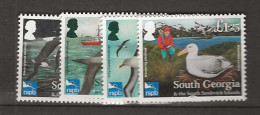 2017 MNH South Georgia  Mi 690-93 Postfris** - Zuid-Georgia