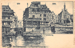 STRASBOURG - Le Fossé Des Tanneurs En 1850 Et En 1899 - Dessin Albert Koerttge - Ed. C. A. Vomhoff - - Straatsburg