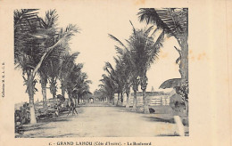 Côte D'Ivoire - GRAND LAHOU - Le Boulevard - Ed. M.M.A.C.B. 2 - Côte-d'Ivoire