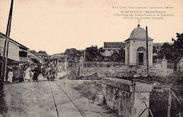 Martinique - SAINT-PIERRE - L'Ex-Voto Du Fonds-Cohé Et Le Tramway - Ed. A. Benoît-Jeannette B84 - Otros & Sin Clasificación