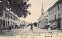 LE SENTIER (VD) Place Et Hôtel De L'Union - Magasin Alfred Meylan Fils - Ed. Phot. Des Arts 1634bis - Sonstige & Ohne Zuordnung