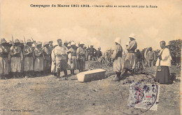Campagne Du Maroc 1911-1912 - CASABLANCA - Dernier Adieu Au Camarade Port Pour La Patrie - Ed. J. Boussuge  - Casablanca