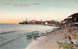 Canal De Panamá - CRISTOBAL - Entrance To Canal And Pier No. 11 - Publ. I. L. Maduro Jr. 74C - Panama