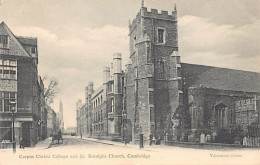 England - Cambs - CAMRIDGE Corpus Christi Collegeand St. Botolphs Church - Cambridge