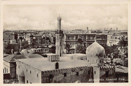 EGYPT - ALEXANDRIA - General View - Publ. The Oriental Commercial Bureau 125 - Other & Unclassified