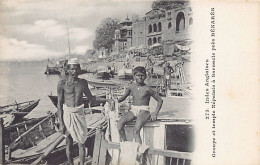 India - BENARES Varanasi - Nepalese Group And Temple - Publ. Messageries Maritimes 273 - Inde