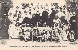 Ethiopia - HARAR - Monsignor And His Main Collaborators - Publ. Franciscan Voices - Ethiopie