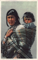 Native Americana - Pueblo Mother And Child - Indios De América Del Norte