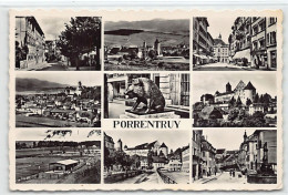 PORRENTRUY (JU) Carte Multi-Vues - Ed. Perrochet 10694 - Porrentruy