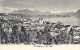 LUZERN - Und Der Rigi - Verlag Wehrli 18518 - Lucerna