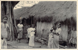 Sri Lanka - Villagers And Their Dwellings - Publ. The Amateur Photographic Co. 24 - Sri Lanka (Ceilán)