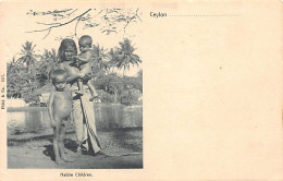 Sri Lanka - Native Children - Publ. Plâté & Co. 507 - Sri Lanka (Ceilán)
