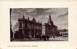 England - Suff - IPSWICH Post Office And Town Hall - Ipswich
