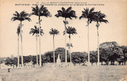 Martinique - Statue De L'Impératrice Joséphine Sur La Savane De Fort-de-France - Ed. A. Benoit-Jeannette 25 - Fort De France