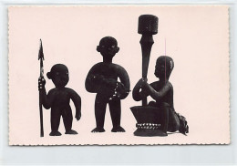 CENTRAFRIQUE - Statuettes Fétiches Banda - Ed. La Carte Africaine 26 - República Centroafricana