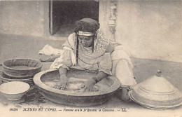 Algérie - Femme Arabe Préparant Le Couscous - Ed. Lévy L.L. 6434 - Women