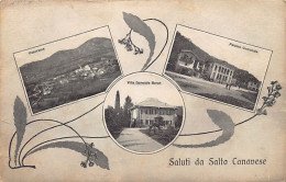SALTO CANAVESE (TO) Panorama - Palazzo Comunale - Villa Generale Boron - Andere & Zonder Classificatie