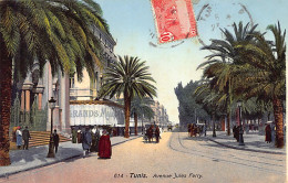 Tunisie - TUNIS - Avenue Jules Ferry - Ed. Lehnert & Landrock 614 - Tunesien