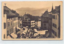 RAPPERSWIL (SG) Hauptplatz Und Markt - Verlag Wehrli 20447 - Rapperswil-Jona