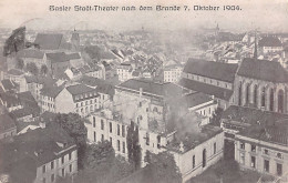 BASEL - Basler Stadt-Theater Nach Dem Brande 7. Oktober 1904 - Verlag Rathe-Feldmann  - Basel