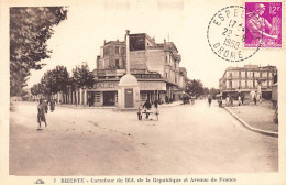 BIZERTE - Carrefour Du Boulevard De La République Et De L'Avenue De France - Galeries Modernes - Ed. CAP 7 - Tunisia