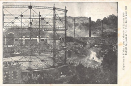 Suisse - Genève - Explosion De L'Usine à Gaz Le 23 Août 1909 - Extrait Du Journal L' ABC Du 24 Août 1909 - Ed. Inconnu  - Genève