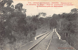 Guinée Conakry - Chemin De Fer De Conakry Au Fleuve Niger - Pont Du Lamakouré - Ed. Fortier 703 - Guinee