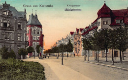 Deutschland - KARLSRUHE - Kriegstrasse (ehemalige Königstraße) - Karlsruhe